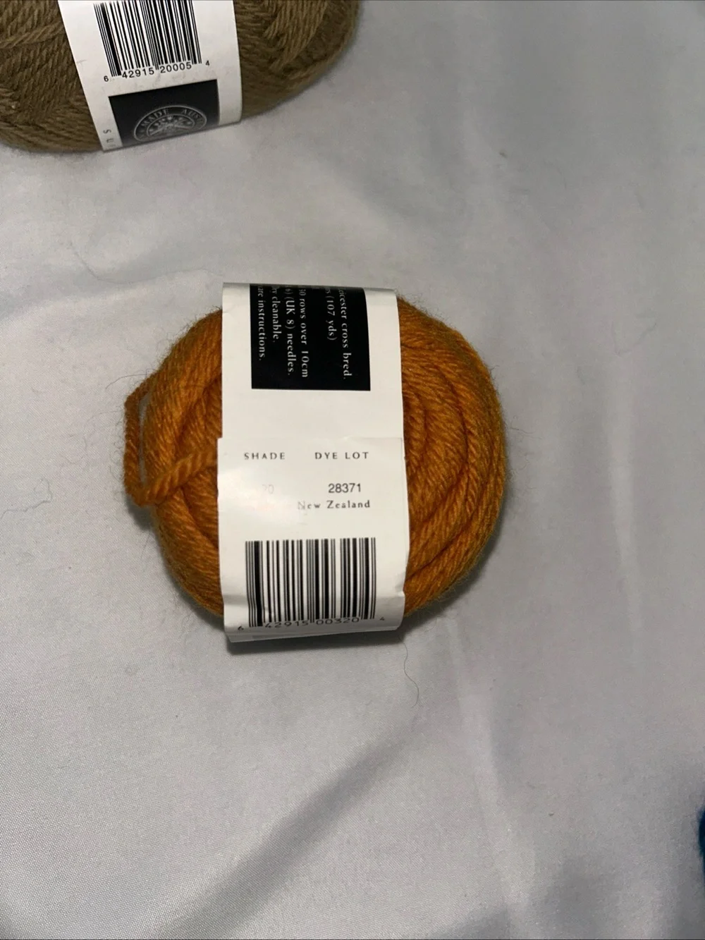 Jo Sharp Wool Yarn Lot Of 8 Mixed Skeins Black Yellow Red Tan Blue